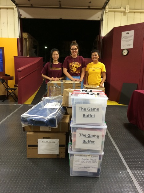 Wrapping up data collection at the State Fair, Labor Day, 2015