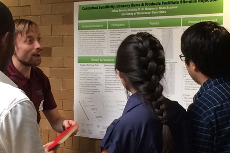 Ethan Brown presents poster