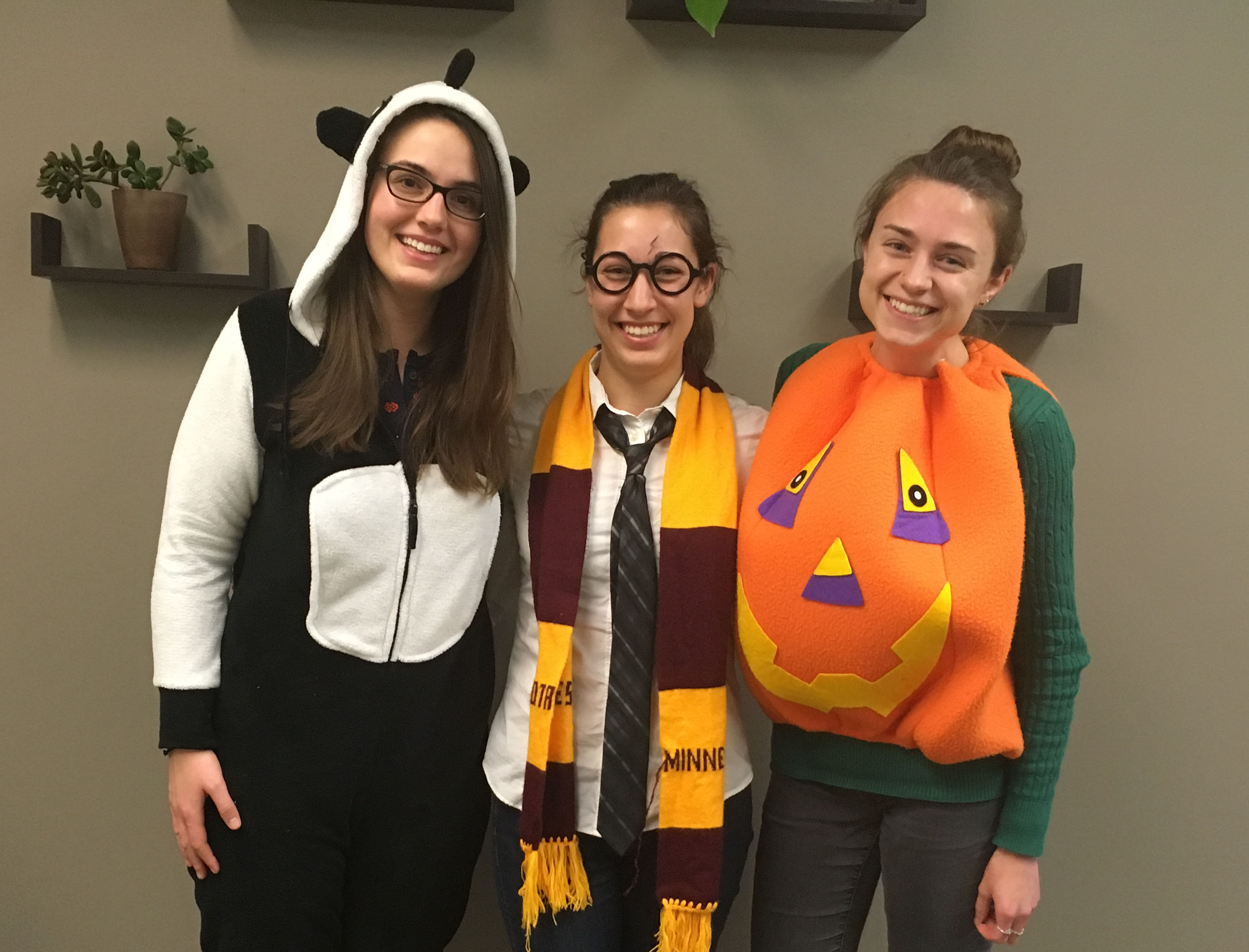 MNL lab staff dressed up for Halloween