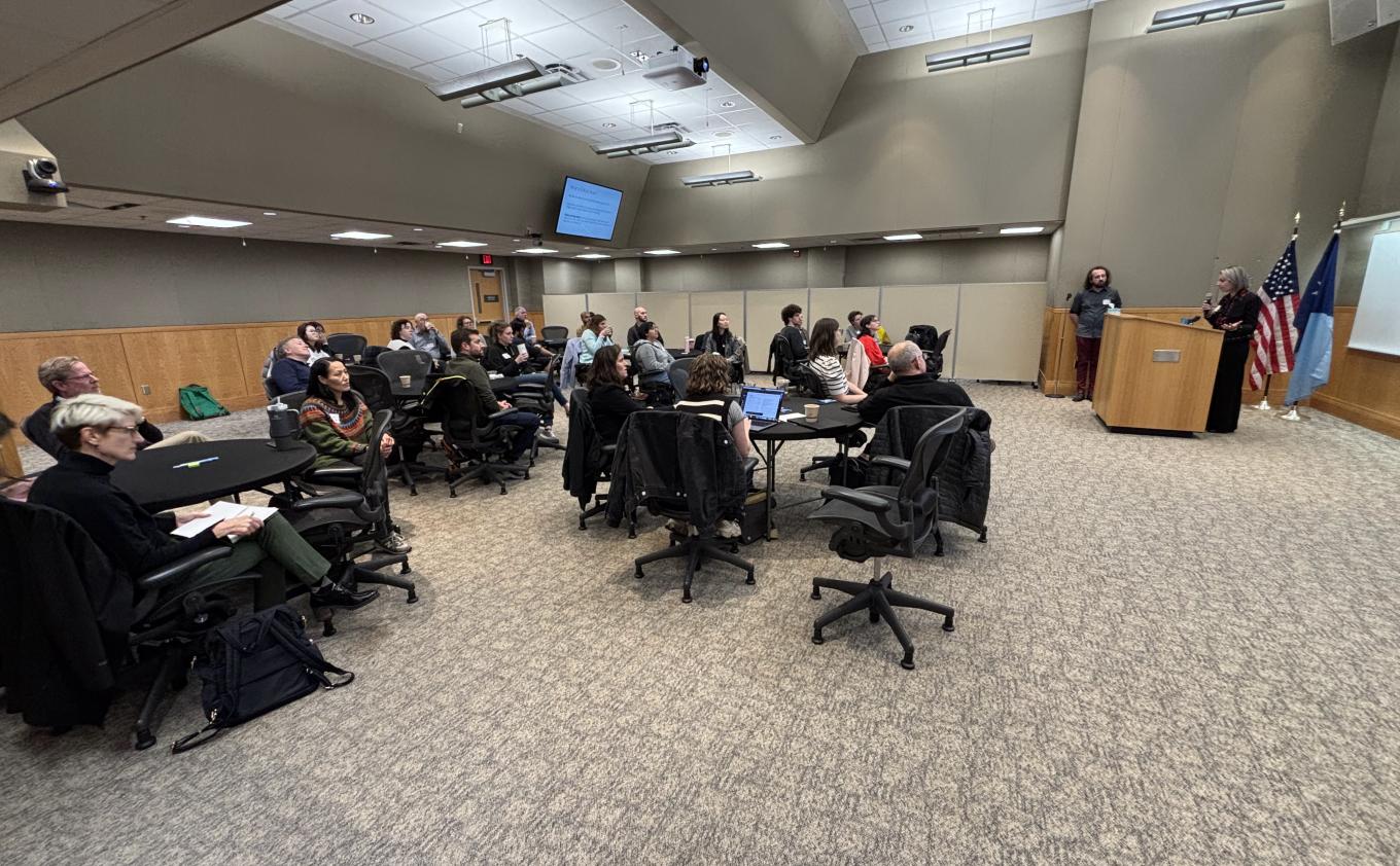 A picture of the ELAI group during the kickoff event