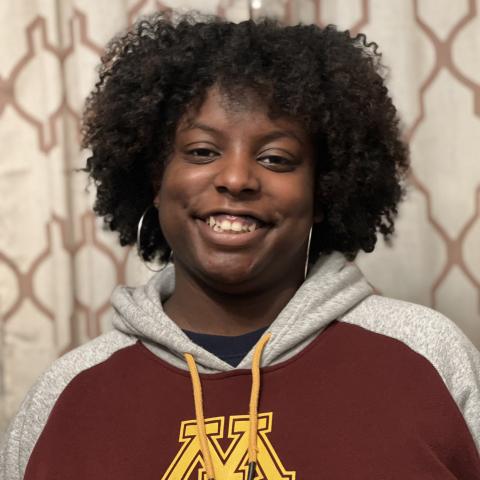 Portrait of the lab member, Kaylin Williams