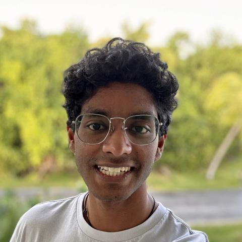 Portrait of the lab member, Anuk Dias