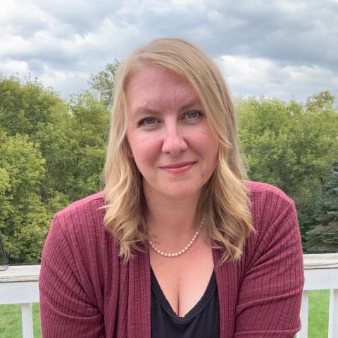 Portrait of the lab member, Rachel Rineman